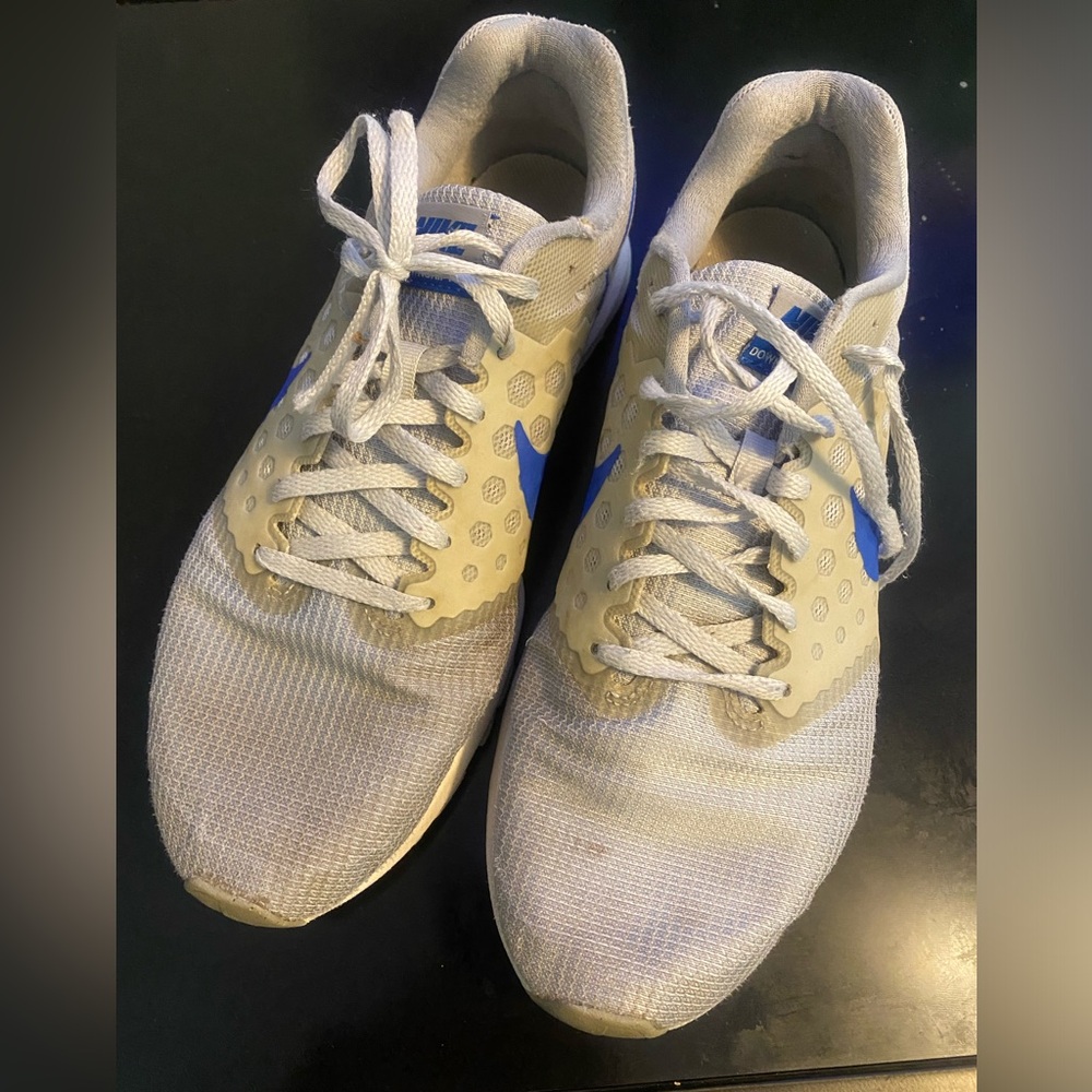 Nike in White and my Blue